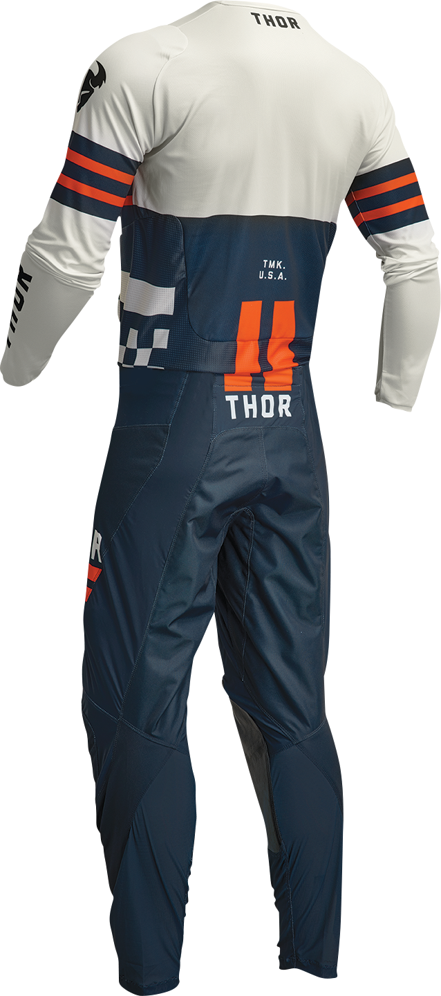 THOR Youth Pulse Combat Jersey - Midnight/White - 2XS 2912-2185