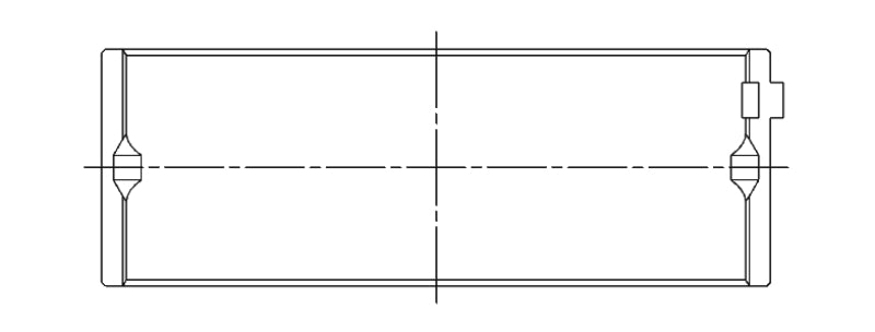 ACL Mitsubishi 4G93 1834CC Standard Size High Performance Main Bearing Set 5M8037H-STD