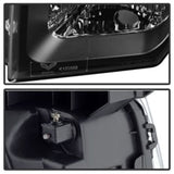 Xtune Ford F150 09-14 Projector Headlights Halogen Model Only LED Halo Black PRO-JH-FF15009-CFB-BK 9032226