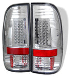 Spyder Ford F150 side 97-03/F250/350/450 Super Duty 99-07 LED Tail Lights Chrm ALT-YD-FF15097-LED-C 5003478
