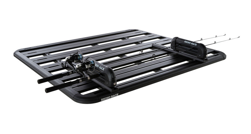 Rhino-Rack Pioneer Accessory Bar Small (C-Channel) - 24in - 2 pcs - Black 43232B