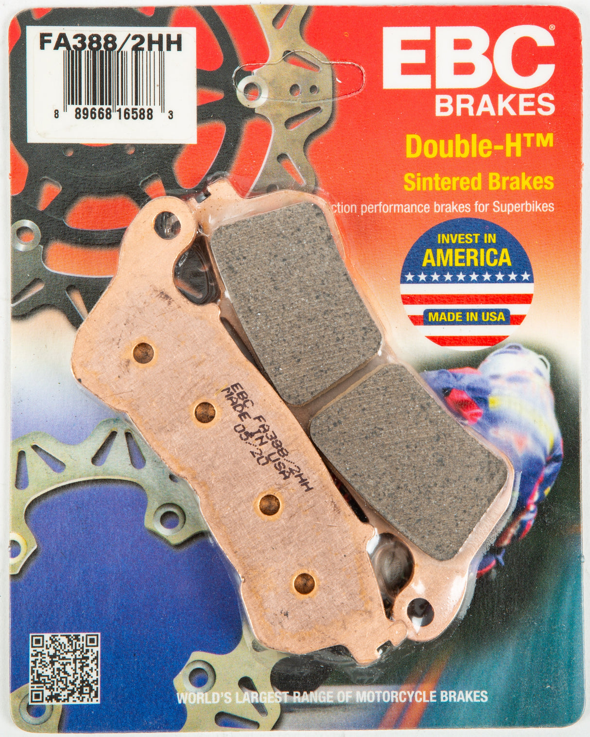 EBC Brake Pads Double-H Sintered FA388/2HH