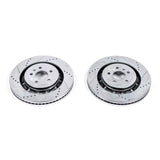 Power Stop 13-19 Ford Explorer Front Evolution Drilled & Slotted Rotors - Pair AR85141XPR