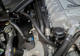 J&L 2020-2022 Ford Mustang GT500 Passenger Side Oil Separator 3.0 - Black Anodized 3054P-B