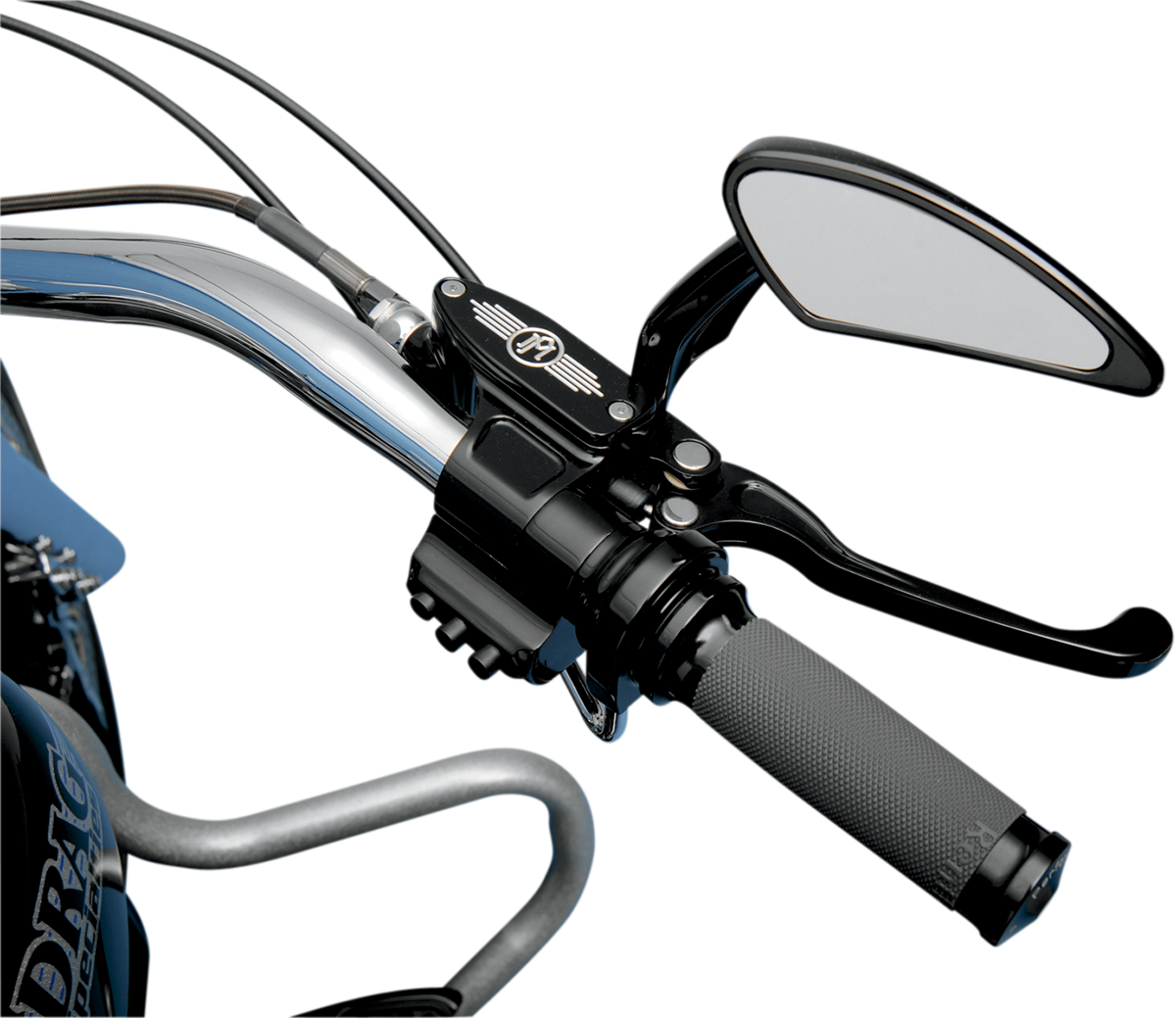 PERFORMANCE MACHINE (PM) Spacer - Left Side - Hydraulic Clutch - 1" Handlebars - Black 0011-1000MP-B