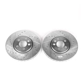 Power Stop 99-10 Volkswagen Beetle Front Evolution Drilled & Slotted Rotors - Pair EBR641XPR