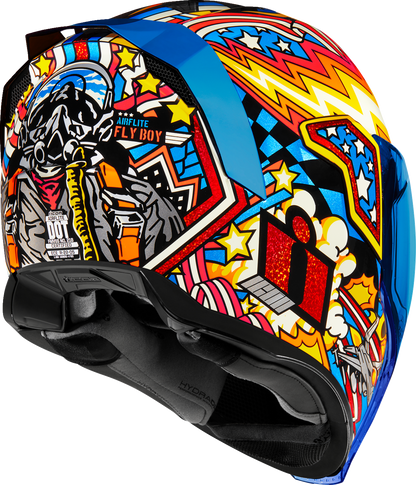 ICON Airflite™ Helmet - Flyboy - Blue - Medium 0101-16012