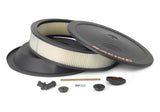 Ford Racing Air Cleaner Kit - Black Crinkle Finish w/ Red Emblem 302-352