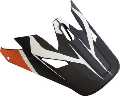 Z1R Rise Visor Kit - Flame - Orange 0132-1474