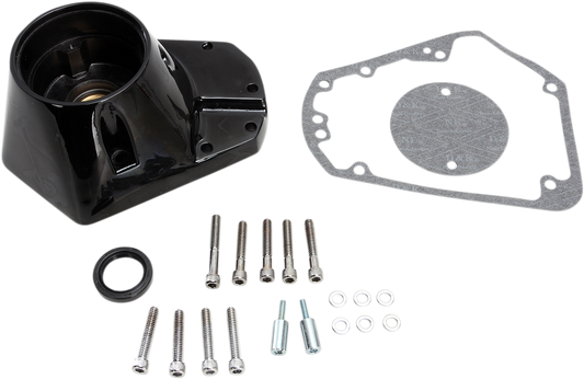 DRAG SPECIALTIES Cam Cover - Black 35-0025GB