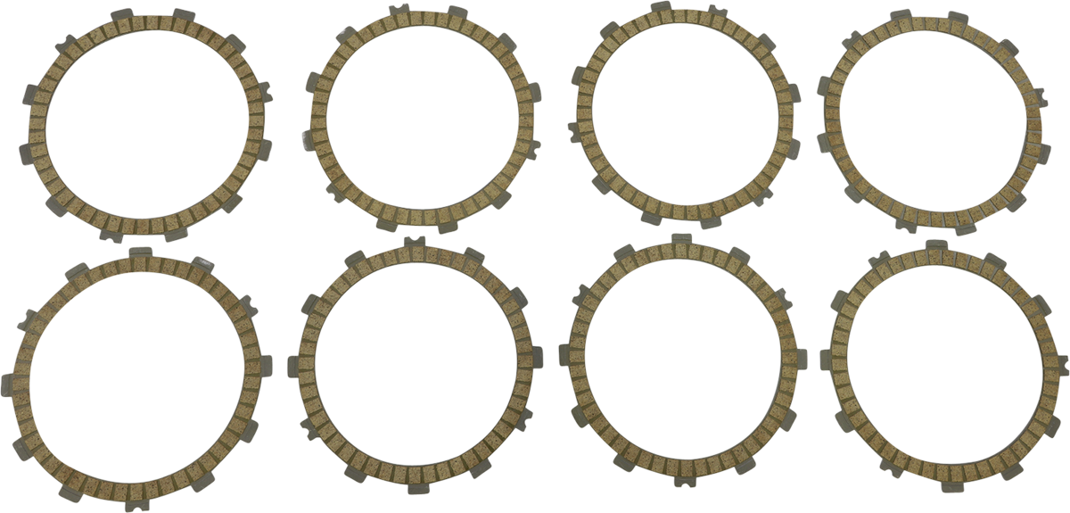 KG POWERSPORTS High Performance Clutch Disc Set KG203-8HPK