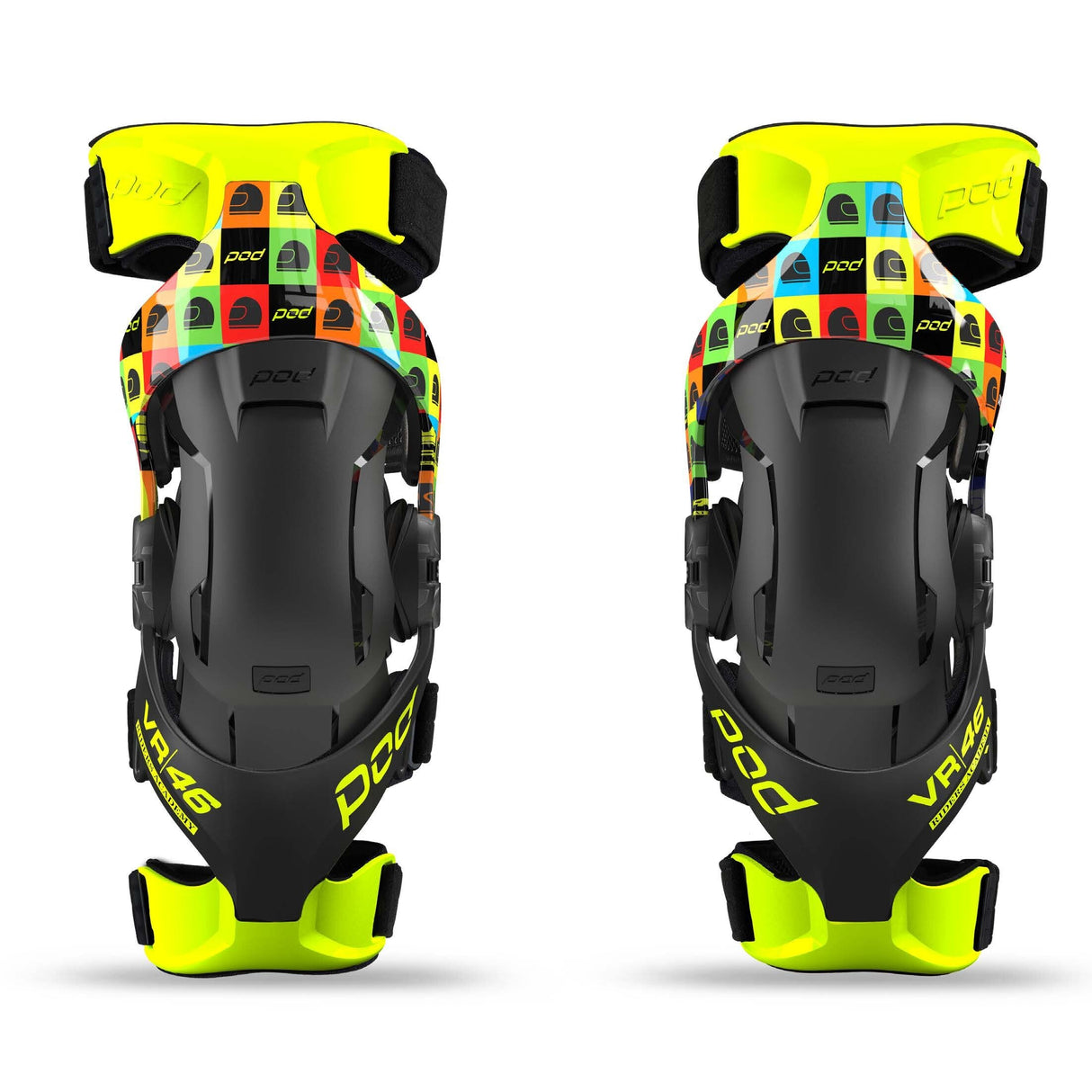 POD K4 2.0 Le Vr46 Knee Brace (Pr) Md/Lg K4027-R46-MD/LG