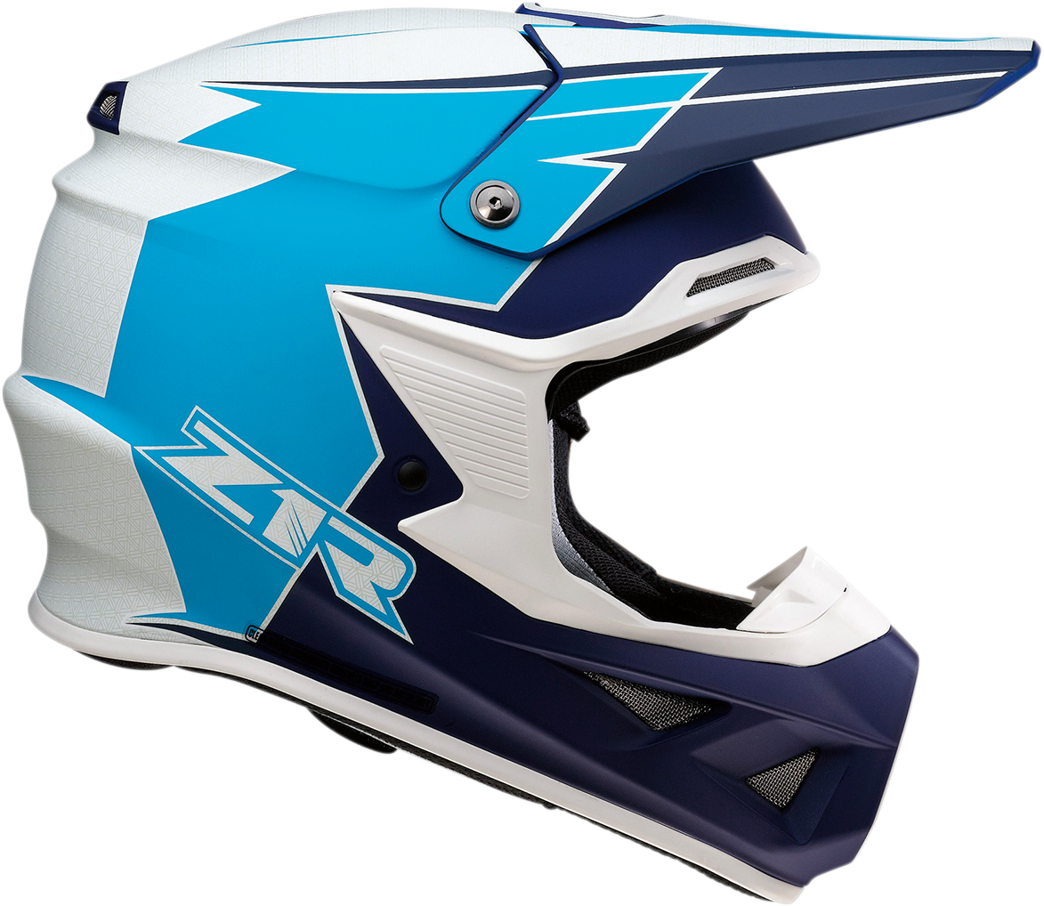 Z1R F.I. Helmet - MIPS - Hysteria - Blue/White - Small 0110-6433