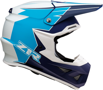 Z1R F.I. Helmet - MIPS - Hysteria - Blue/White - Small 0110-6433