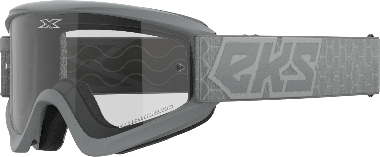 EKS BRAND Flat Out Clear Goggle Grey Clear 067-60440