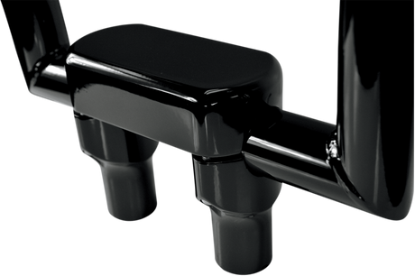 LA CHOPPERS Risers - Solid Top - 3" - Black LA-7442-03B