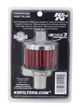 K&N Clamp On Rubber Base Crankcase Vent Filter 0.5in Flange ID 2in OD 1.5in Height 62-1330