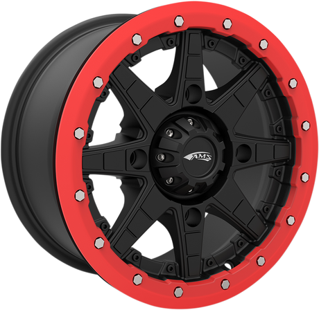 AMS Ring Beadlock - Red - 15" 15B04