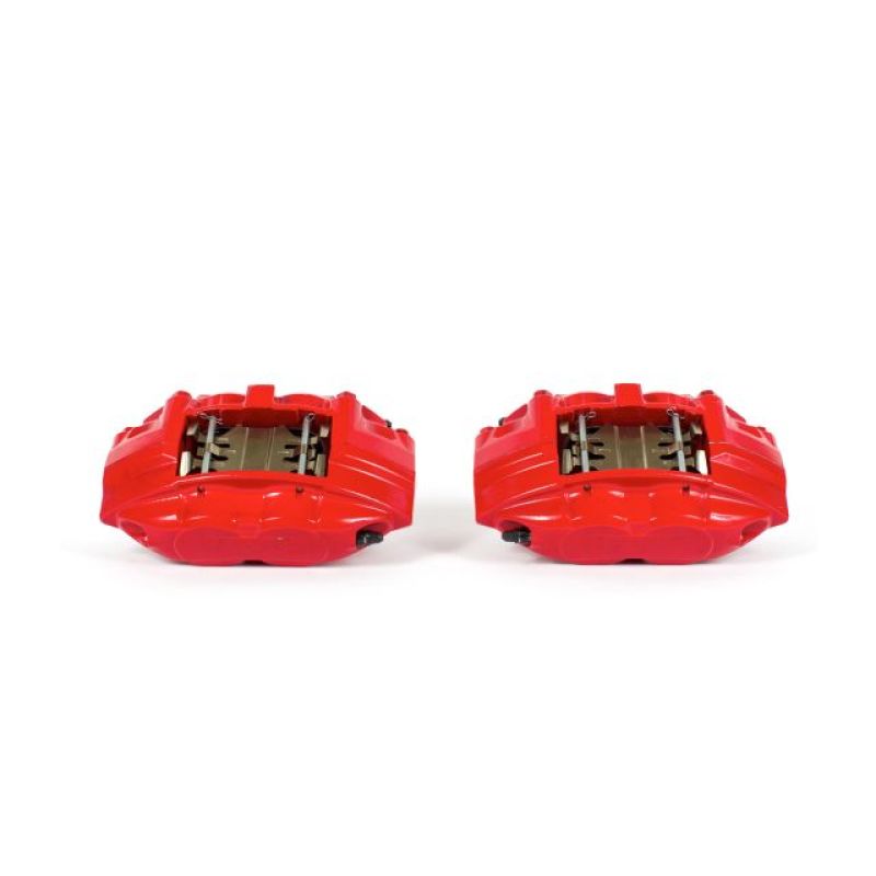 Power Stop 09-13 Infiniti FX50 Front Red Calipers w/o Brackets - Pair S6232