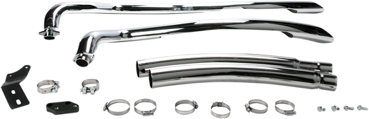 COBRA Speedster Swept Exhaust - Chrome - Vulcan 900 4218