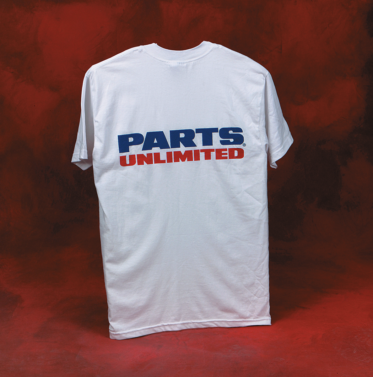 Parts Unlimited Logo Short-Sleeve T-Shirt - White - Small Pre120s