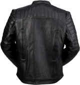 Z1R Artillery Leather Jacket - Black - Large 2810-3775