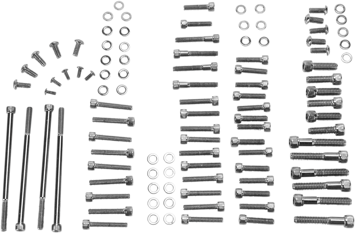 DRAG SPECIALTIES Bolt Kit - Smooth - Motor N/F FXSB,FXCW/C MK699SBK