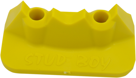 STUD BOY Double Backer Plates - Hi-viz Yellow - For 2-Ply - 48 Pack 2522-P2-HVY