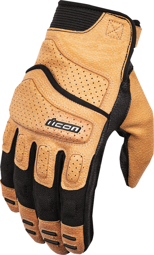 ICON Superduty3™ Gloves - Tan - Small 3301-4600