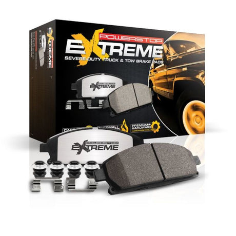 Power Stop 00-05 Cadillac DeVille Rear Z36 Truck & Tow Brake Pads w/Hardware Z36-792