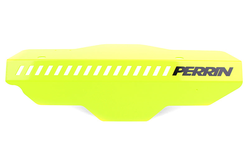 Perrin Subaru Neon Yellow Pulley Cover PSP-ENG-150NY