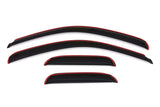 AVS 07-13 Chevy Silverado 1500 Ext. Cab Ventvisor Front & Rear Window Deflectors 4pc - Smoke 194040