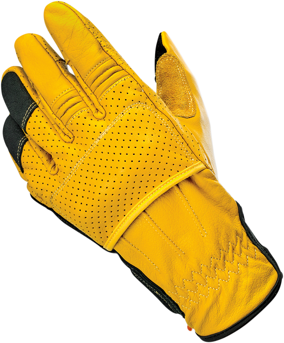 BILTWELL Borrego Gloves - Gold/Black - XS 1506-0701-301