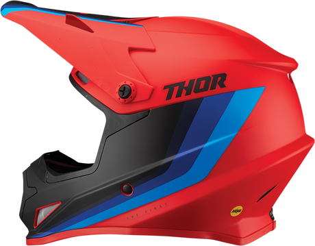 THOR Sector Helmet - Runner - MIPS - Red/Blue - Large 0110-7299