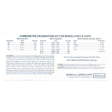 Edelbrock Calibration Kit for 1912 / 1913 1949