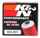 K&N Kawasaki / Suzuki / Betamotor 1.5in OD x 1.719in H Oil Filter KN-207