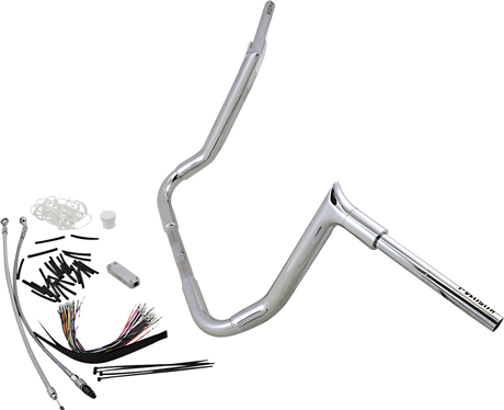 FAT BAGGERS INC. Handlebar Kit - Pointed Top - 14" - Chrome 809114
