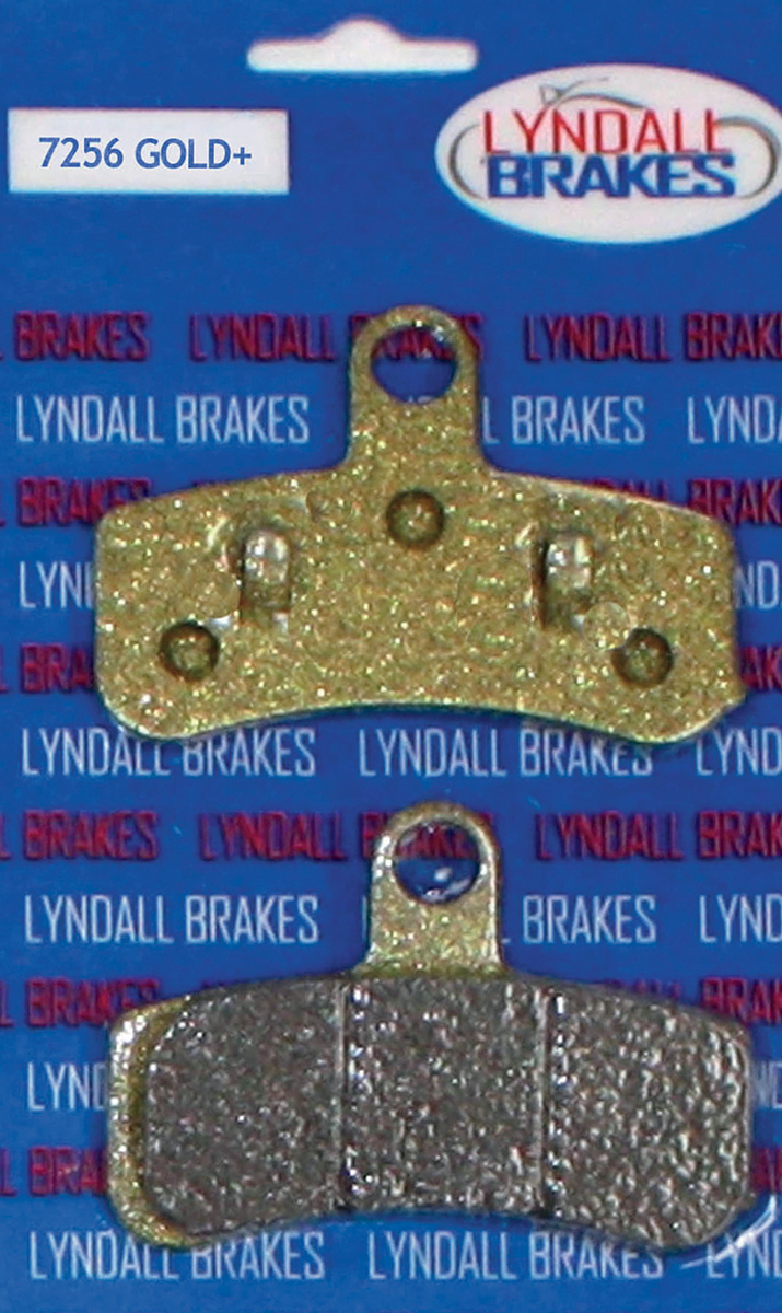 LYNDALL RACING BRAKES LLC Gold-Plus Brake Pads - Harley-Davidson 7256-GPLUS