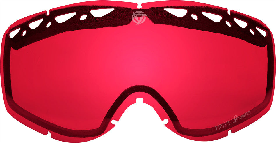 TRIPLE 9 Switch Goggle Lens (Chrome/Rose) 37-2564