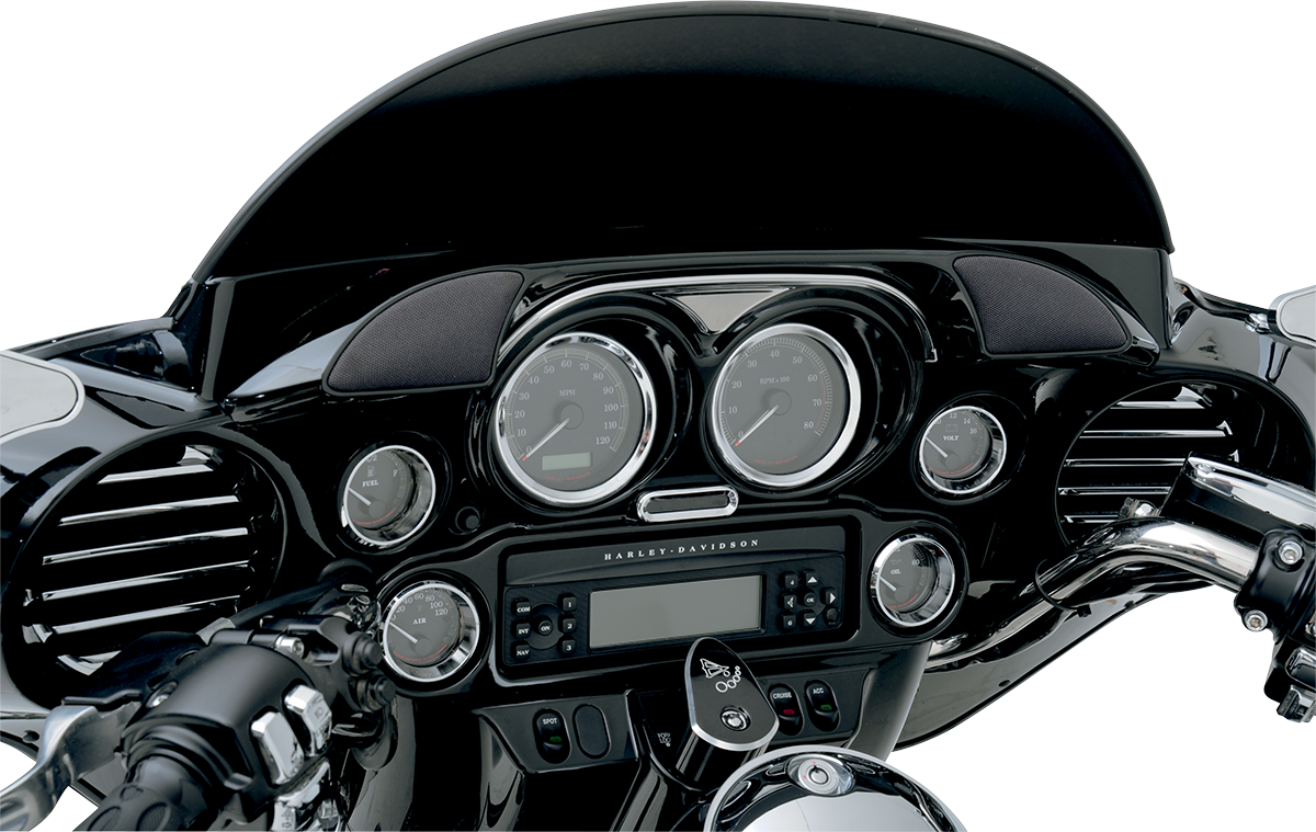 DRAG SPECIALTIES Bisel de calibre de instrumentos - Cromo 2202-0059 