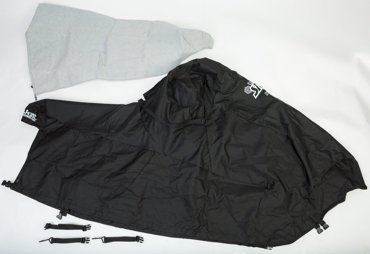 SNO-SKINZ Cover S-D Blk/Blk 157-LT BLK/BLK