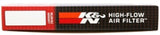 K&N Replacement Panel Air Filter for 2016 Honda HR-V 1.8L 33-5037