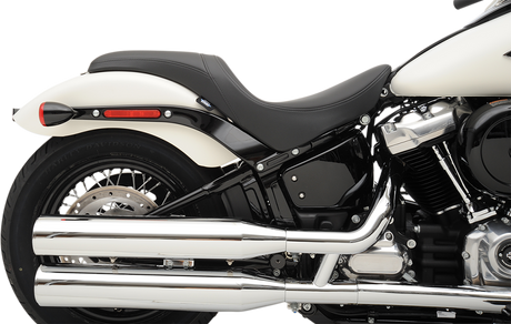 DRAG SPECIALTIES Predator Seat - Vinyl - Smooth - FL/FX '18-'22 0802-1152