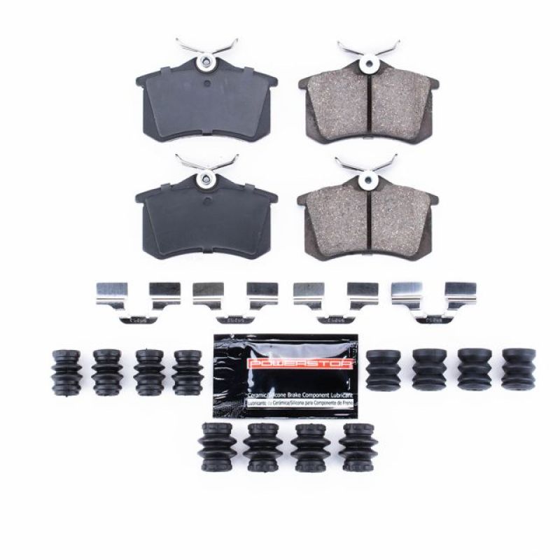 Power Stop 10-13 Audi A3 Rear Z23 Evolution Sport Brake Pads w/Hardware Z23-340
