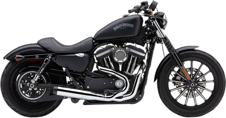 COBRA El Diablo Exhaust - Chrome - 3.5" - '07-'13 XL F/USE W/MID CONTROLS ONLY 6492