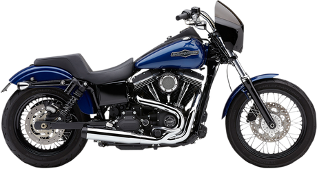 COBRA El Diablo Exhaust - Chrome - 3.5" - '06-'11 Dyna 3 1/2"CANISTER MUFFLER 6496