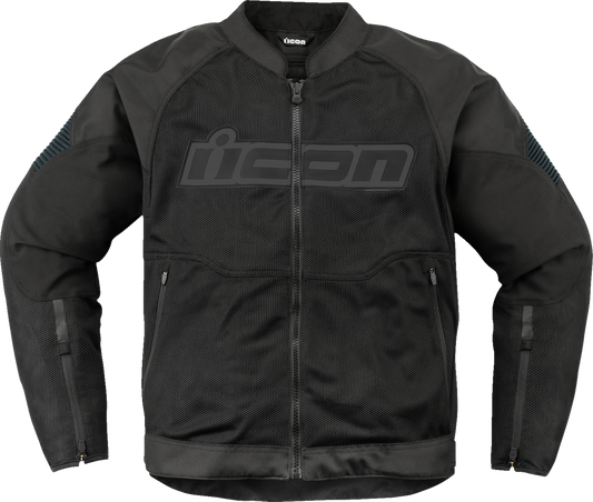 ICON Overlord3 Mesh™ CE Jacket - Black - Large 2820-6732