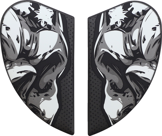 ICON Airform™ Side Plates - Death or Glory - Black 0133-1414