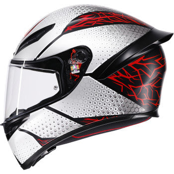 AGV Helmet K1 S Speedarmor Matt Black/Grey/Red Lg 2118394018-073-L