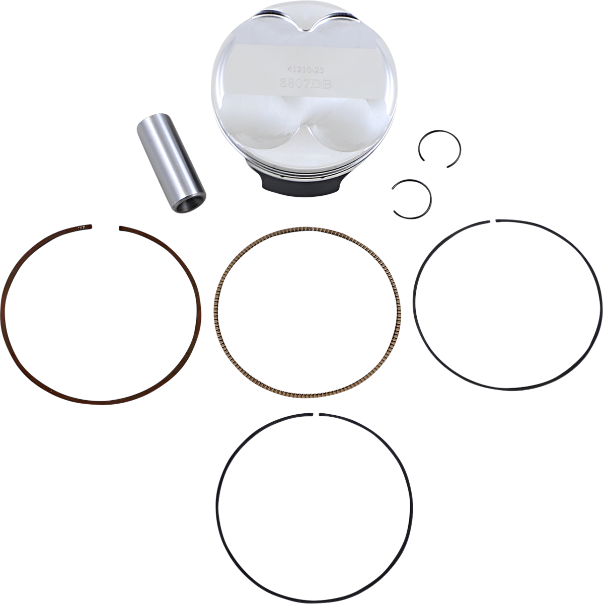 WOSSNER Piston Kit - MC/EX 350F/FC350/ SXF350 - 87.96 mm 8807DB